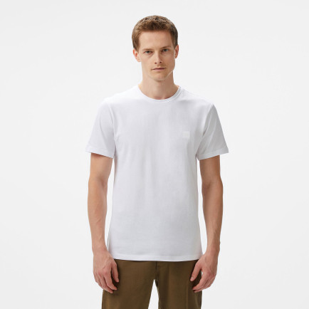 Boss Tales Erkek Beyaz T-Shirt Boss Tales Erkek Beyaz T-Shirt