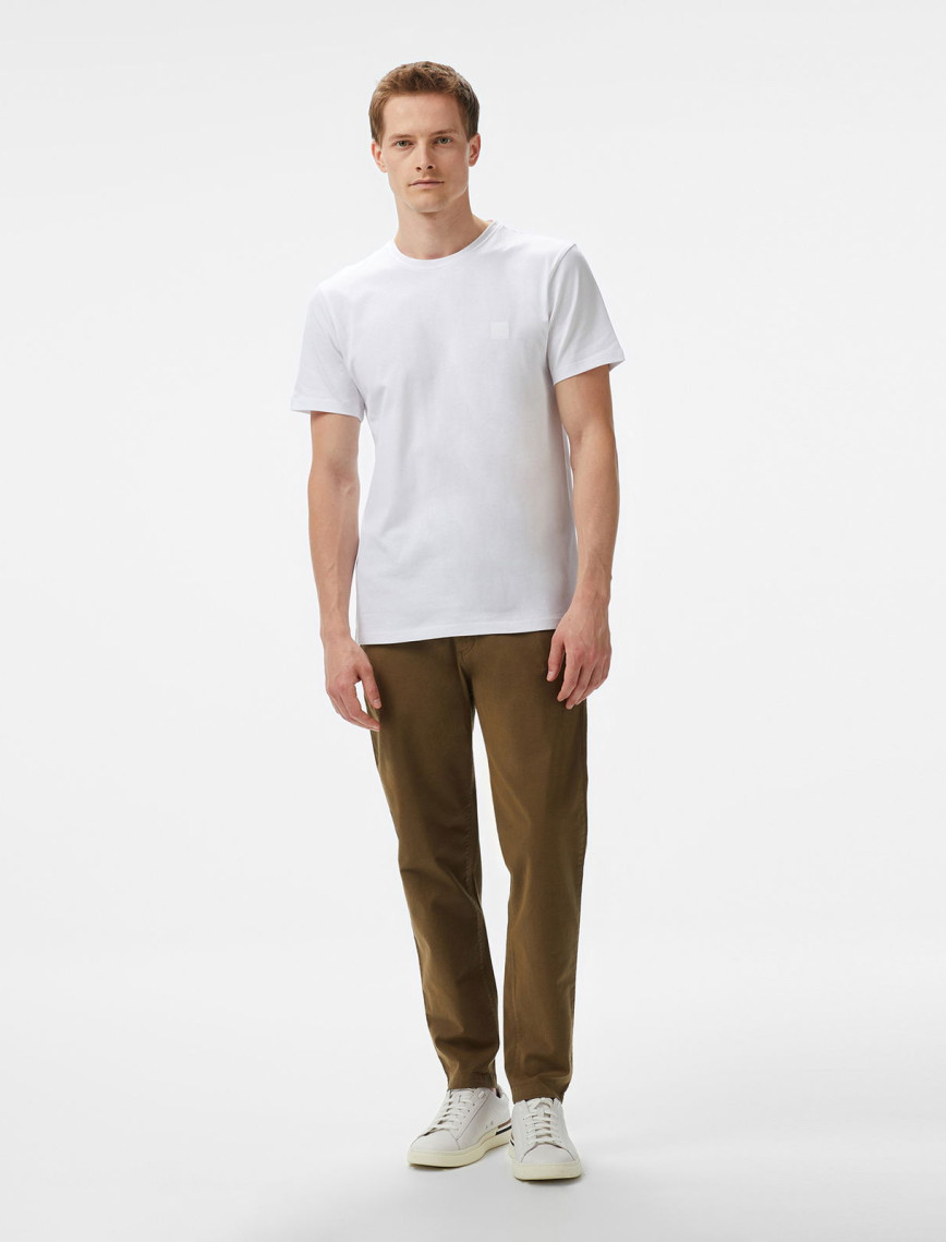 Boss Tales Erkek Beyaz T-Shirt Boss Tales Erkek Beyaz T-Shirt