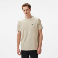 Boss Tee Erkek Bej T-Shirt Boss Tee Erkek Bej T-Shirt
