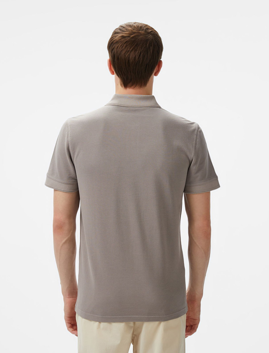 Boss Prime Erkek Gri Polo Boss Prime Erkek Gri Polo