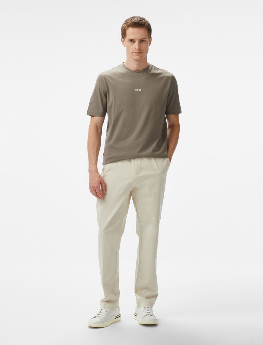 Boss Tchup Erkek Bej T-Shirt Boss Tchup Erkek Bej T-Shirt