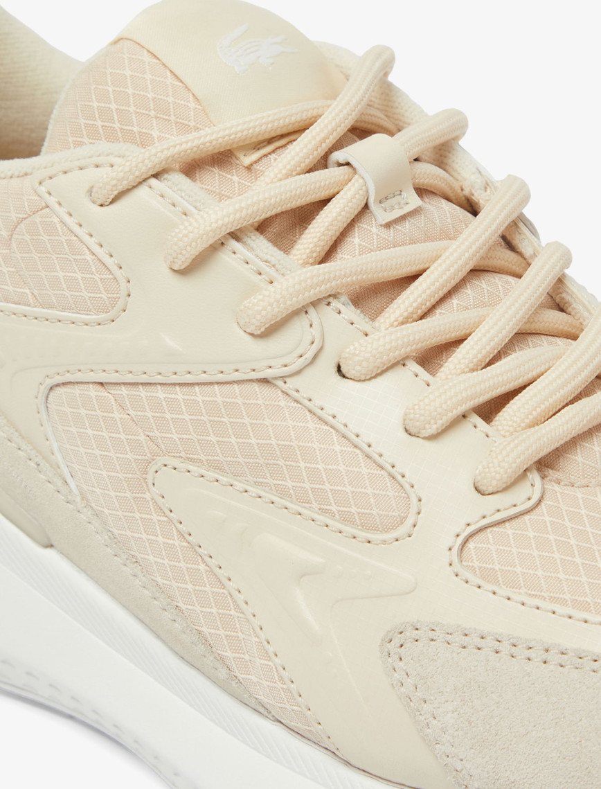 Lacoste L003 Evo Erkek Bej Sneaker Lacoste L003 Evo Erkek Bej Sneaker