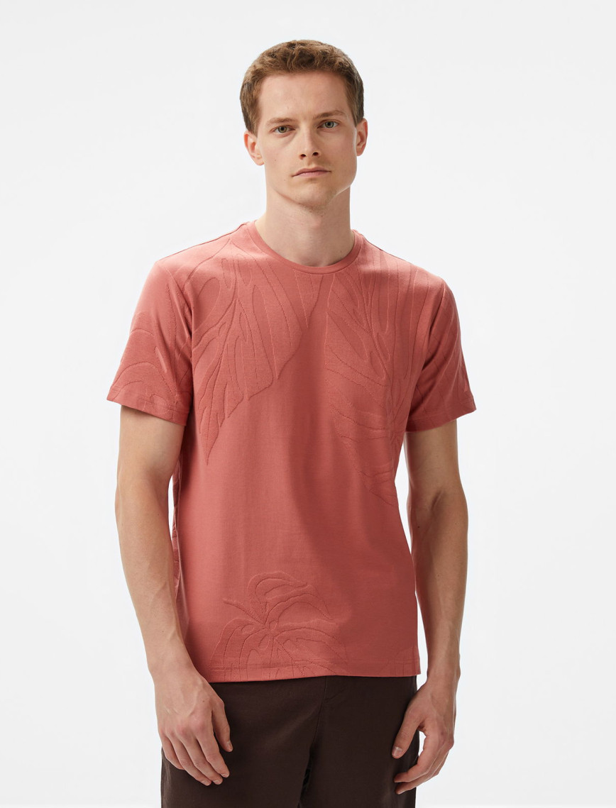 Nautica Erkek Krem Regular Fit Desenli T-Shirt Nautica Erkek Krem Regular Fit Desenli T-Shirt