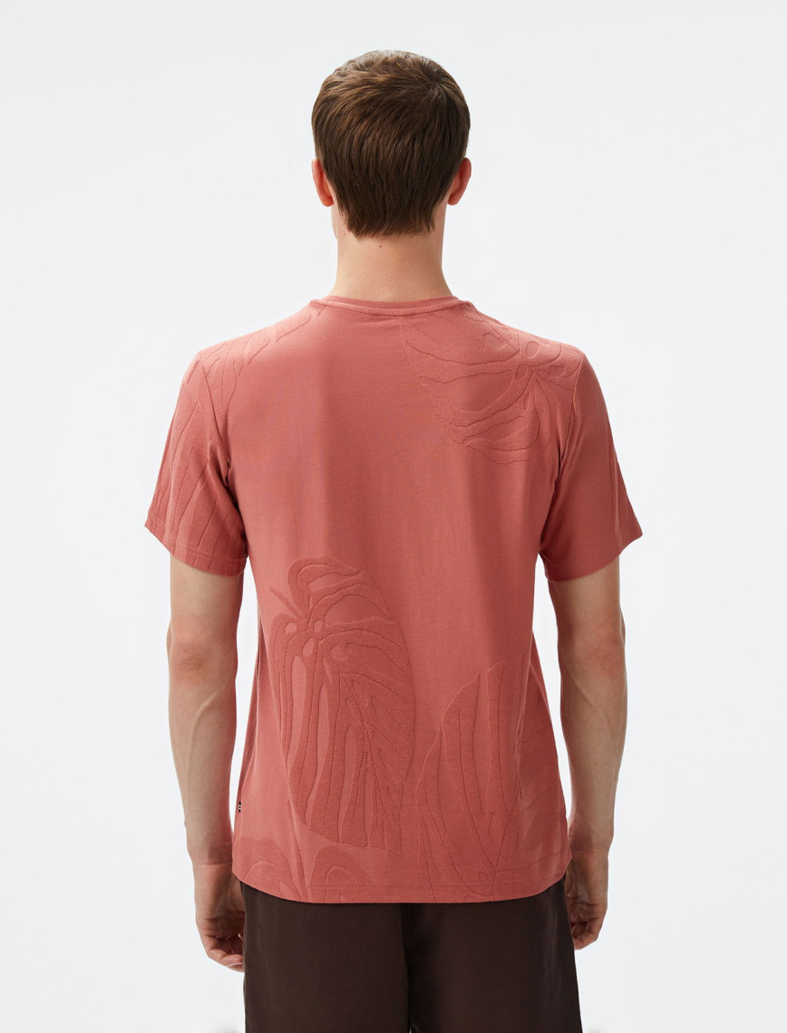 Nautica Erkek Kahverengi Regular Fit Baskılı T-Shirt Nautica Erkek Kahverengi Regular Fit Baskılı T-Shirt