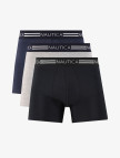 Nautica Erkek Lacivert Standart Fit 3'lü Boxer