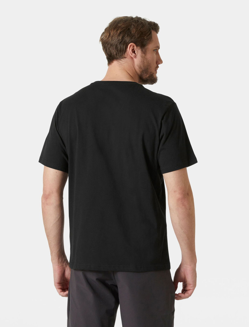 Helly Hansen Hh Logo 3.0  Erkek Siyah T-shirt