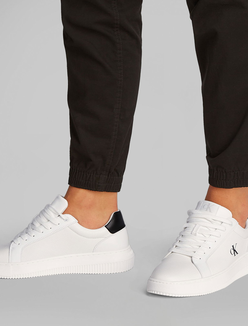 Calvin Klein Chunky Cupsole Erkek Beyaz Sneaker Calvin Klein Chunky Cupsole Erkek Beyaz Sneaker