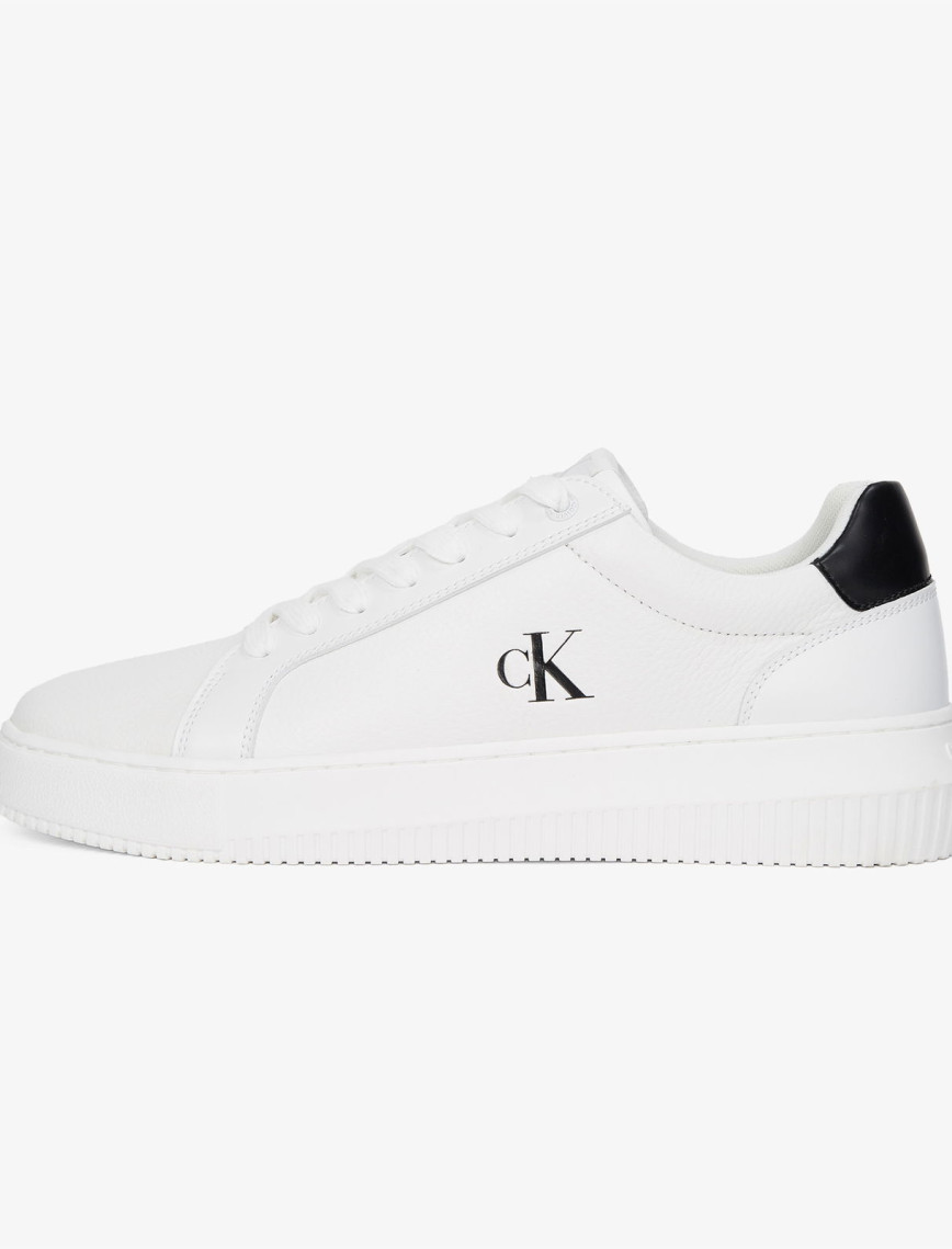 Calvin Klein Chunky Cupsole Erkek Beyaz Sneaker Calvin Klein Chunky Cupsole Erkek Beyaz Sneaker
