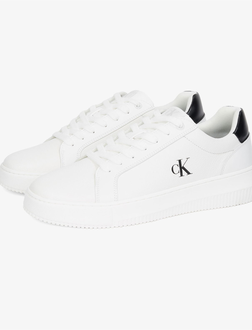 Calvin Klein Chunky Cupsole Erkek Beyaz Sneaker Calvin Klein Chunky Cupsole Erkek Beyaz Sneaker