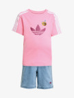 adidas Originals X Minecraft Çocuk Pembe Şort Takım adidas Originals X Minecraft Çocuk Pembe Şort Takım