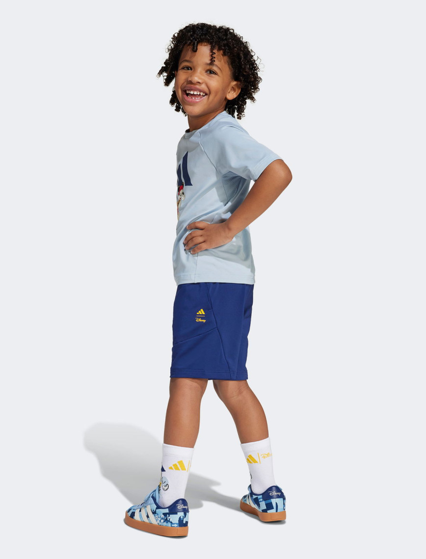 adidas Disney Mickey Mouse Çocuk Mavi Şort Takım adidas Disney Mickey Mouse Çocuk Mavi Şort Takım