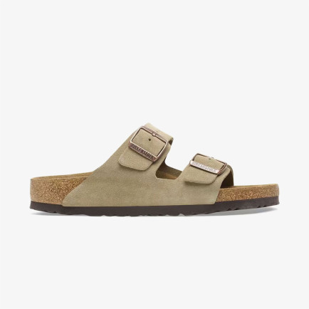 Birkenstock Arizona VL Süet Unisex Kahverengi Terlik Birkenstock Arizona VL Süet Unisex Kahverengi Terlik