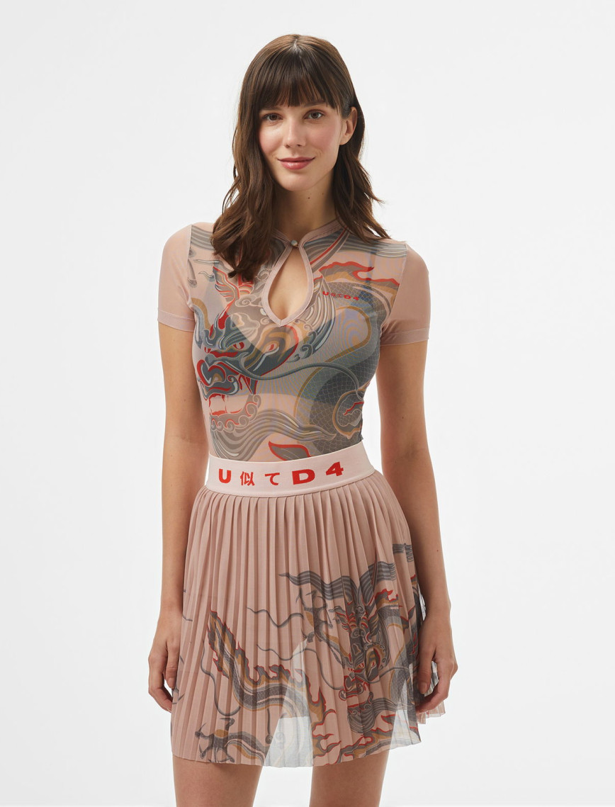 UNITED4 Kadın Siyah T-Shirt UNITED4 Kadın Siyah T-Shirt