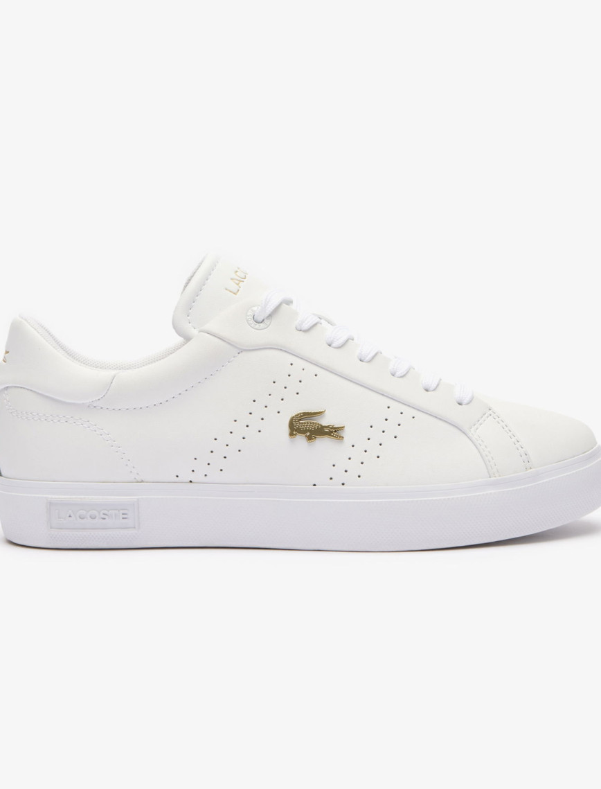 Lacoste Powercourt 2.0 Leather Kadın Beyaz Spor Ayakkabı Lacoste Powercourt 2.0 Leather Kadın Beyaz Spor Ayakkabı