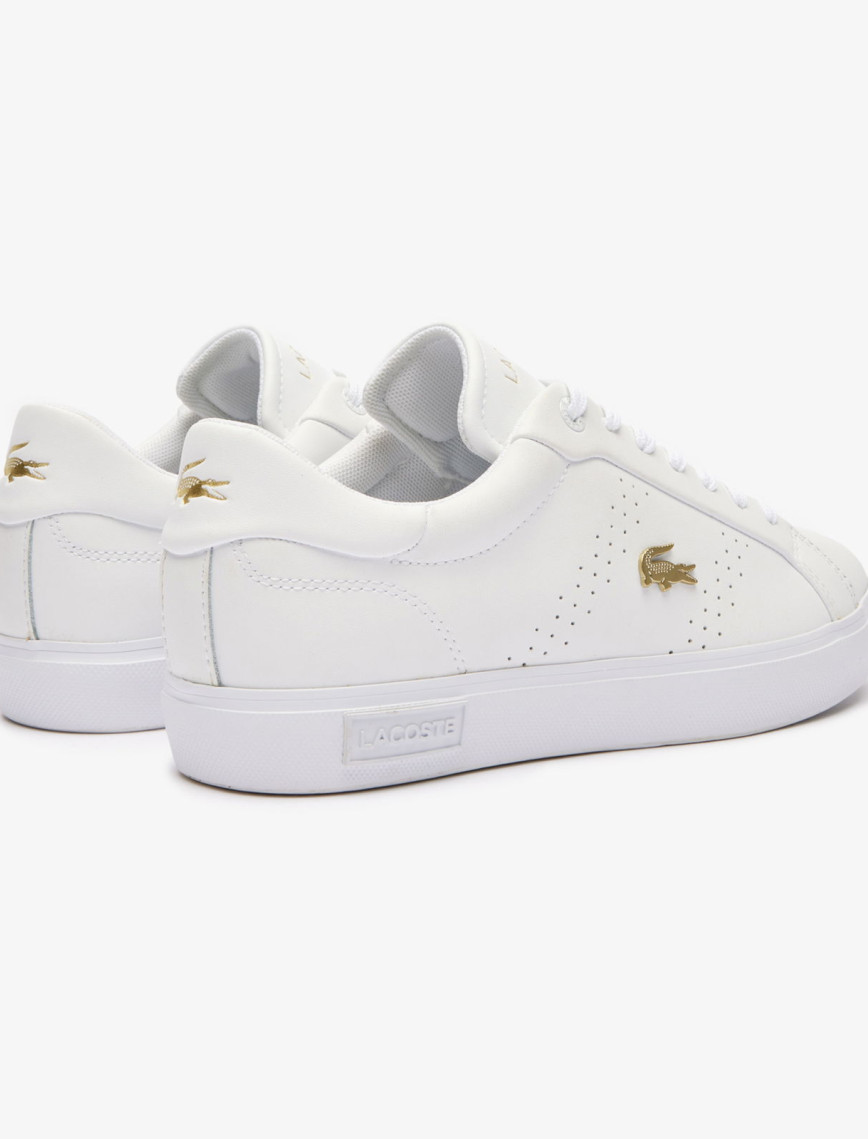 Lacoste Powercourt 2.0 Leather Kadın Beyaz Spor Ayakkabı Lacoste Powercourt 2.0 Leather Kadın Beyaz Spor Ayakkabı