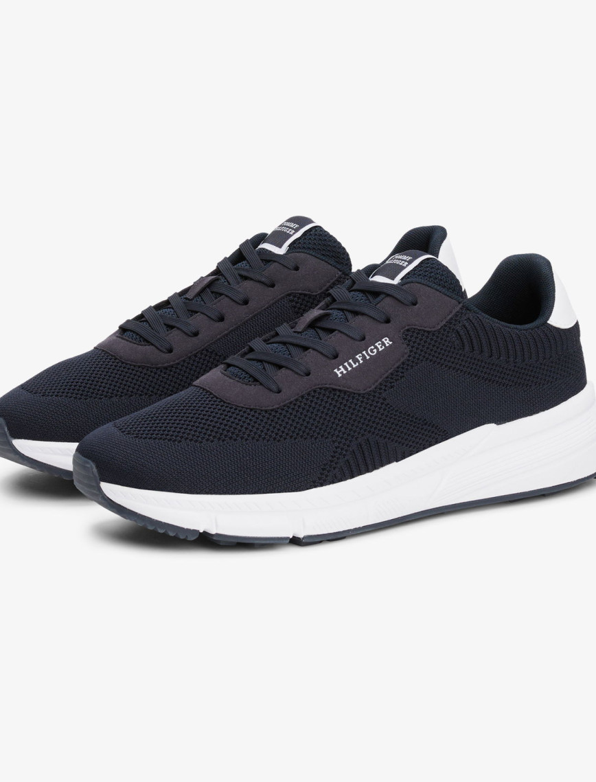 Tommy Hilfiger Lightweight Knit Rwb Erkek Lacivert Spor Ayakkabı Tommy Hilfiger Lightweight Knit Rwb Erkek Lacivert Spor Ayakkabı