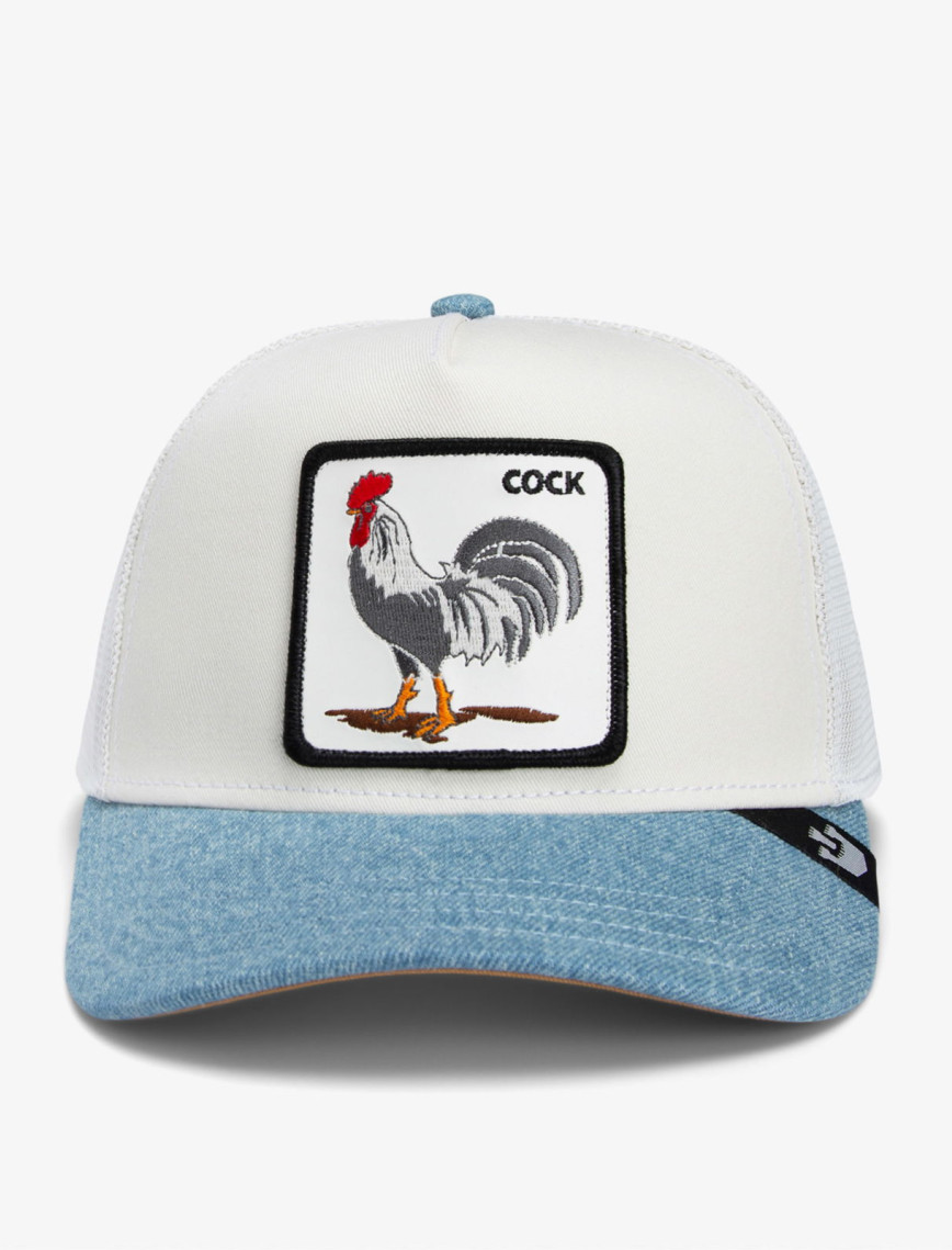 Goorin Bros Rooster Fan Instution Club Unisex Beyaz Şapka