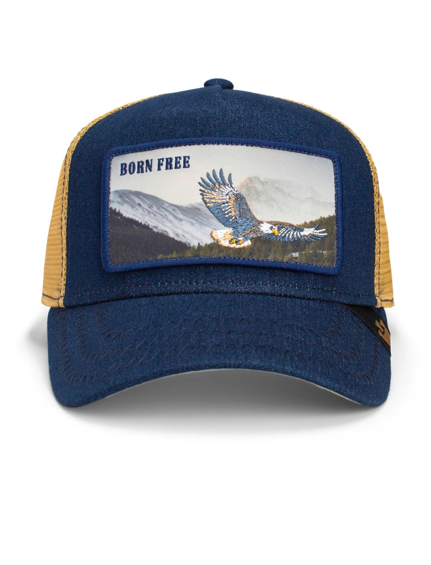 Goorin Bros Born Free Unisex Lacivert Şapka Goorin Bros Born Free Unisex Lacivert Şapka