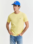 GANT Erkek Yeşil Regular Fit Bisiklet Yaka T-Shirt GANT Erkek Yeşil Regular Fit Bisiklet Yaka T-Shirt