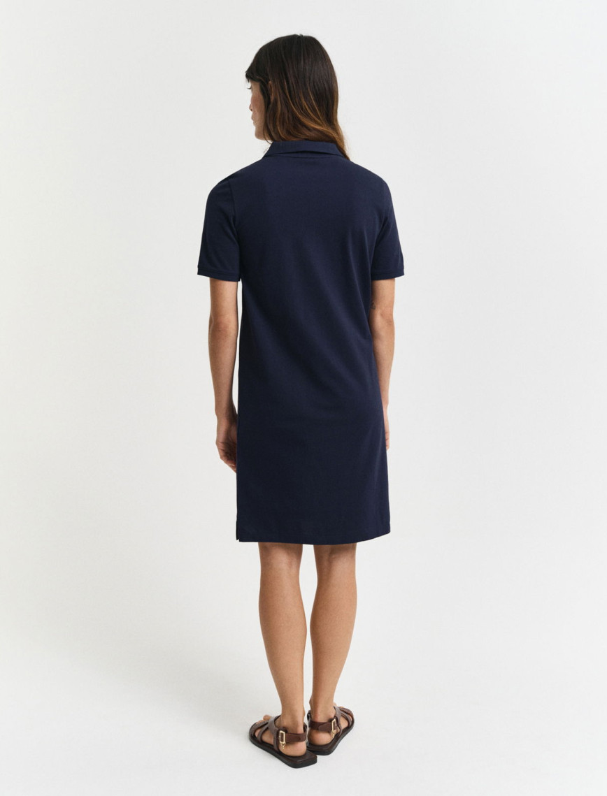 GANT Kadın Lacivert Regular Fit Elbise GANT Kadın Lacivert Regular Fit Elbise