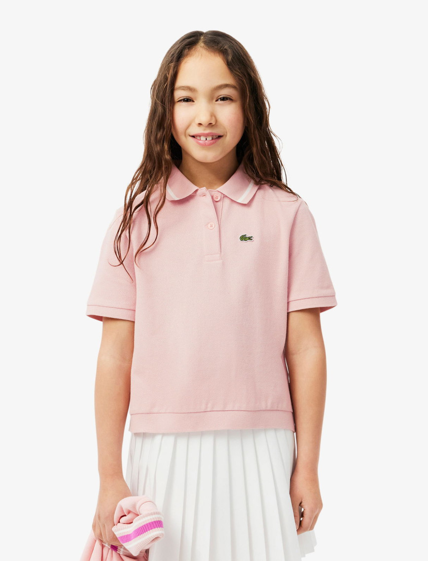 Lacoste Kız Çocuk Pembe Polo Lacoste Kız Çocuk Pembe Polo