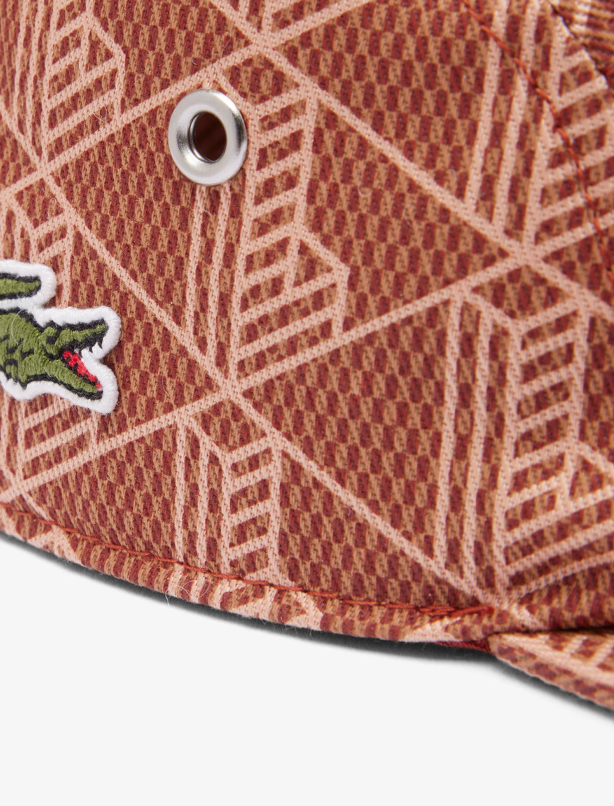 Lacoste Unisex Monogram Kahverengi Şapka Lacoste Unisex Monogram Kahverengi Şapka