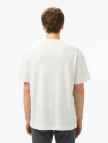 Lacoste Classic Erkek Bisiklet Yaka Beyaz T-Shirt Lacoste Classic Erkek Bisiklet Yaka Beyaz T-Shirt