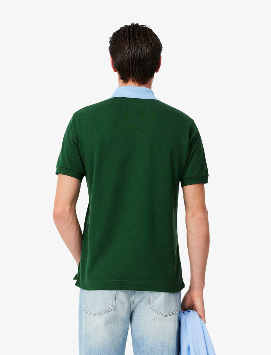 Lacoste L.12.12 Erkek Classic Fit Yeşil Polo Lacoste L.12.12 Erkek Classic Fit Yeşil Polo