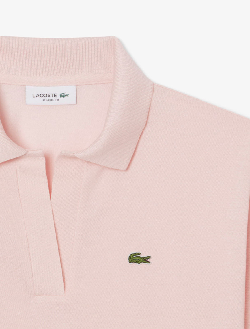 Lacoste Kadın Relaxed Fit Pembe Polo Lacoste Kadın Relaxed Fit Pembe Polo