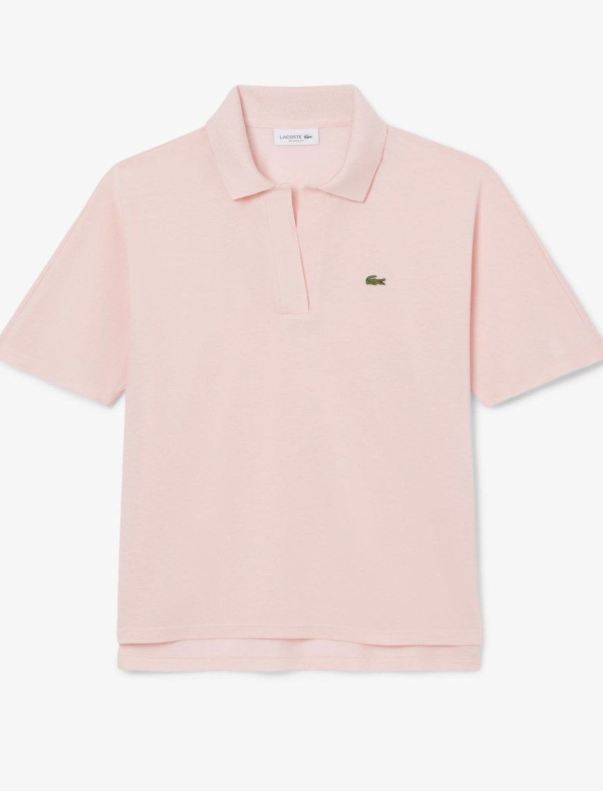 Lacoste Kadın Relaxed Fit Pembe Polo Lacoste Kadın Relaxed Fit Pembe Polo