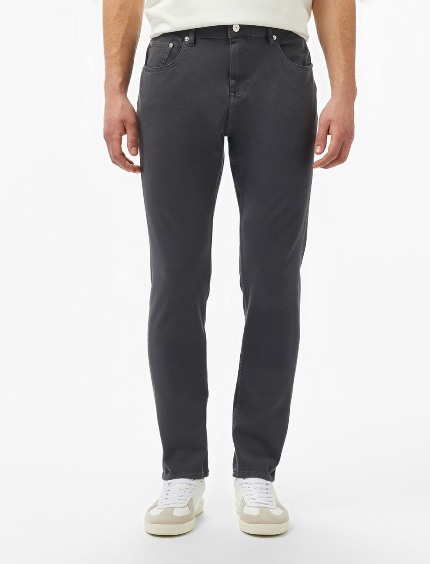 Lacoste Erkek Slim Fit Gri Jean Pantolon Lacoste Erkek Slim Fit Gri Jean Pantolon