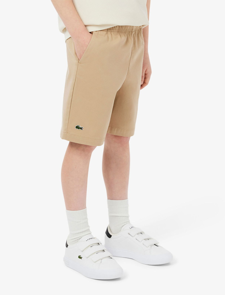 Lacoste Erkek Çocuk Bej Bermuda Şort