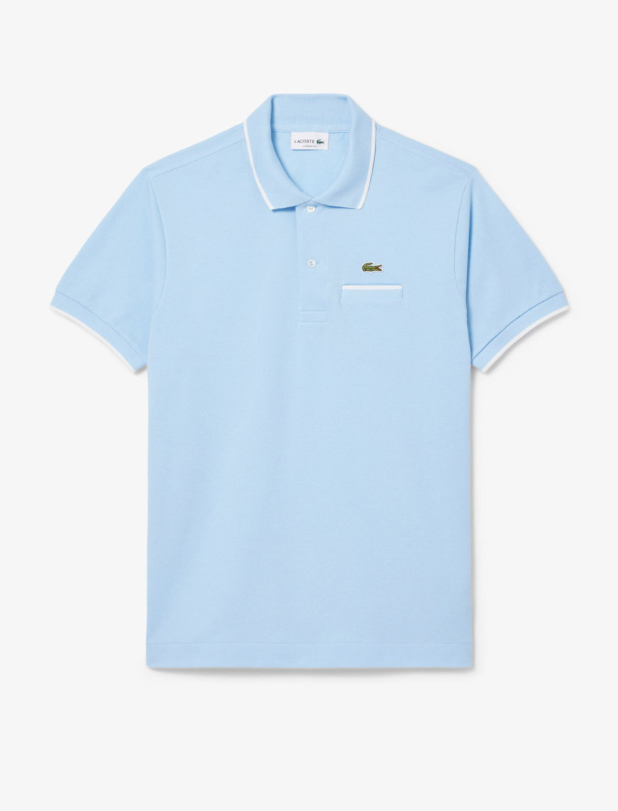 Lacoste L.12.12 Erkek Classic Fit Mavi Polo Lacoste L.12.12 Erkek Classic Fit Mavi Polo