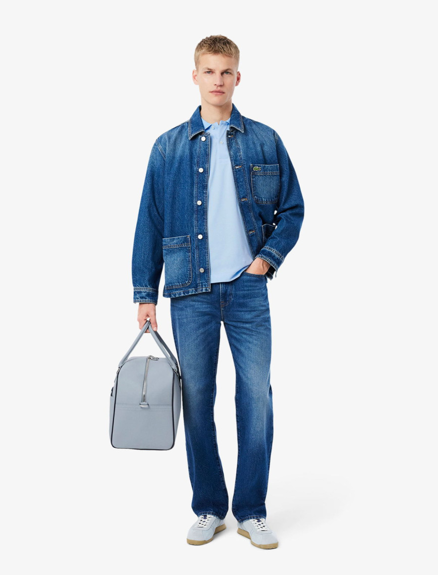 Lacoste L.12.12 Erkek Classic Fit Mavi Polo Lacoste L.12.12 Erkek Classic Fit Mavi Polo