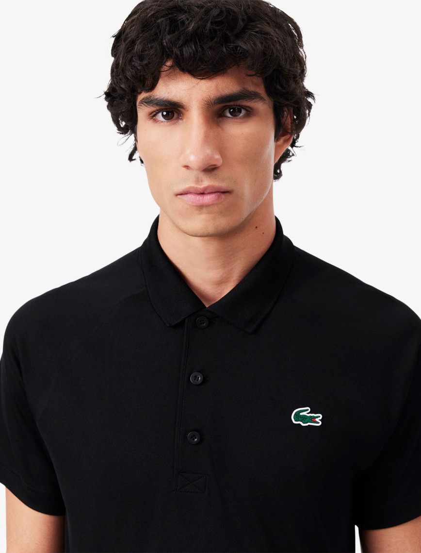 Lacoste SPORT Erkek Regular Fit Siyah Polo Lacoste SPORT Erkek Regular Fit Siyah Polo
