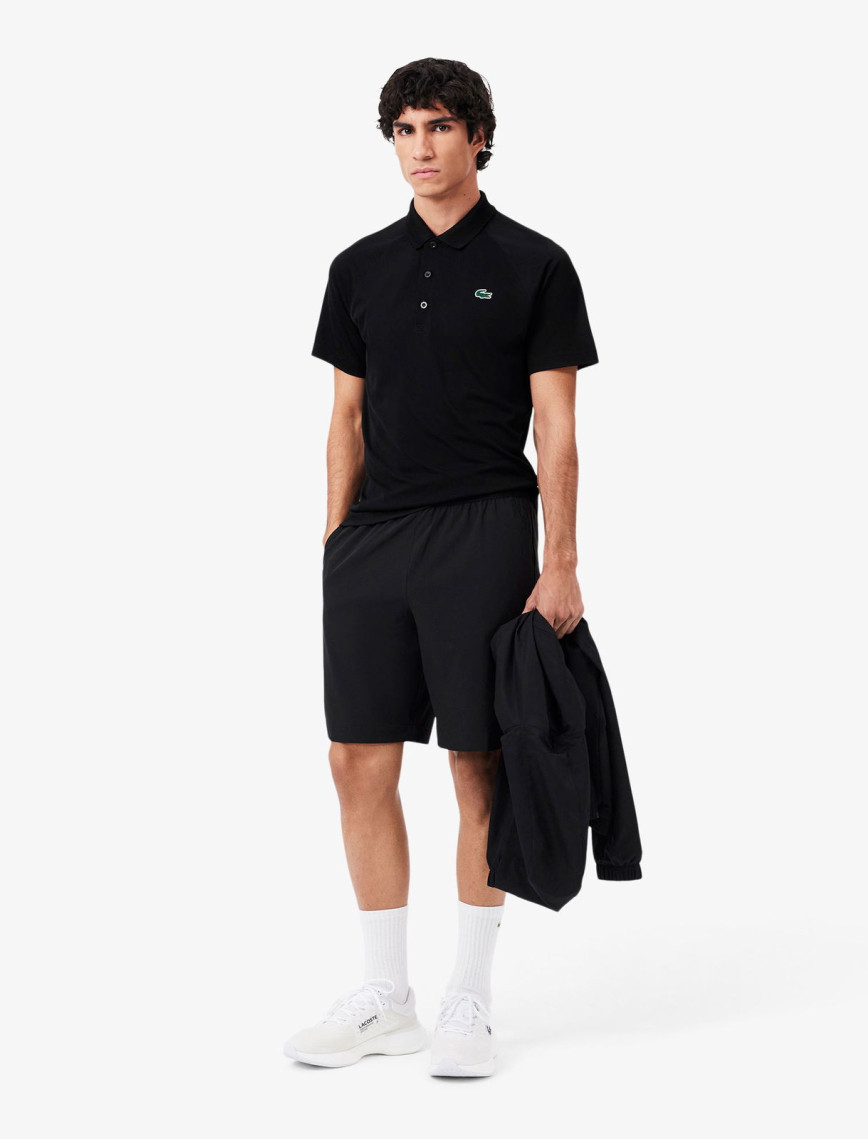 Lacoste SPORT Erkek Regular Fit Siyah Polo Lacoste SPORT Erkek Regular Fit Siyah Polo
