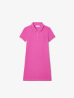 Lacoste Kız Çocuk Kısa Kollu Polo Yaka Pembe Elbise Lacoste Kız Çocuk Kısa Kollu Polo Yaka Pembe Elbise