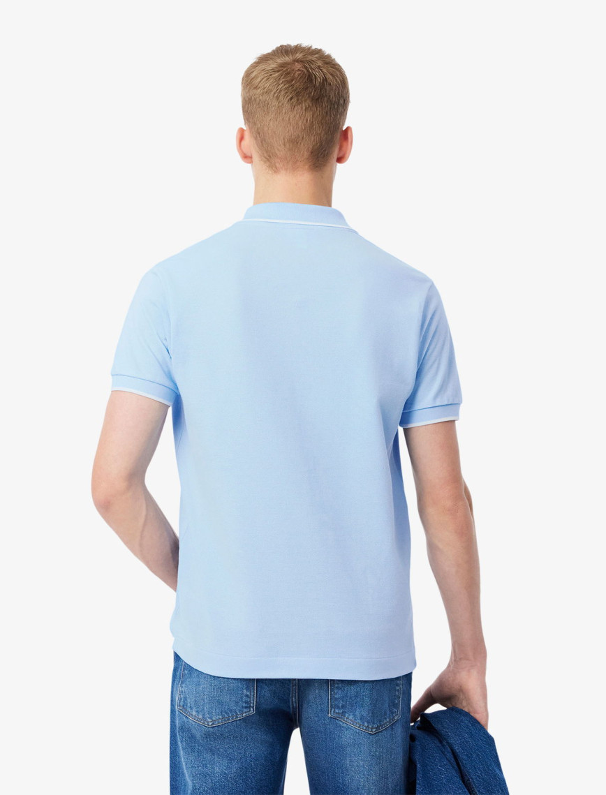 Lacoste L.12.12 Erkek Classic Fit Mavi Polo Lacoste L.12.12 Erkek Classic Fit Mavi Polo