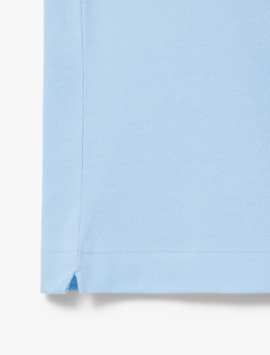 Lacoste L.12.12 Erkek Classic Fit Mavi Polo Lacoste L.12.12 Erkek Classic Fit Mavi Polo