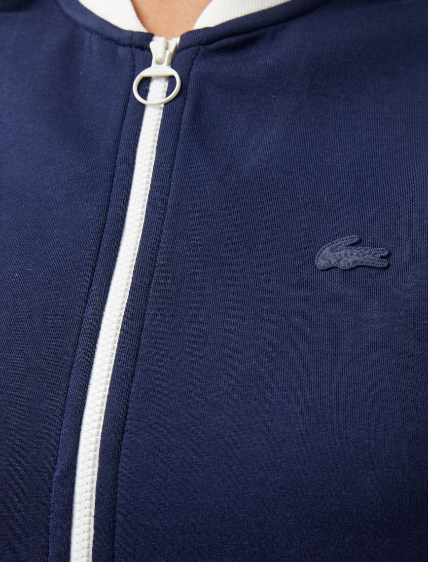 Lacoste Kadın Regular Fit Kolsuz Yarım Fermuarlı Renk Bloklu Lacivert Elbise Lacoste Kadın Regular Fit Kolsuz Yarım Fermuarlı Renk Bloklu Lacivert Elbise