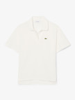 Lacoste Kadın Relaxed Fit Krem Polo