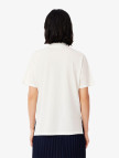Lacoste Kadın Relaxed Fit Krem Polo