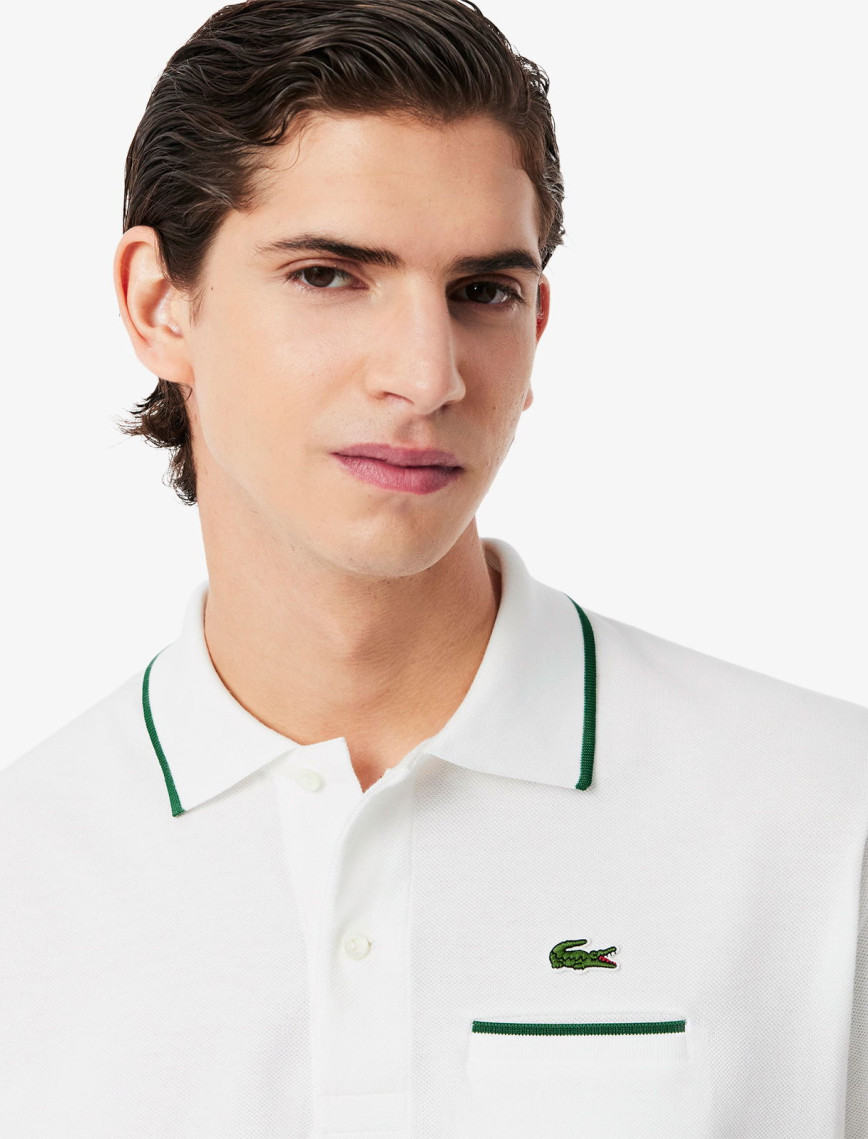 Lacoste L.12.12 Erkek Classic Fit Beyaz Polo
