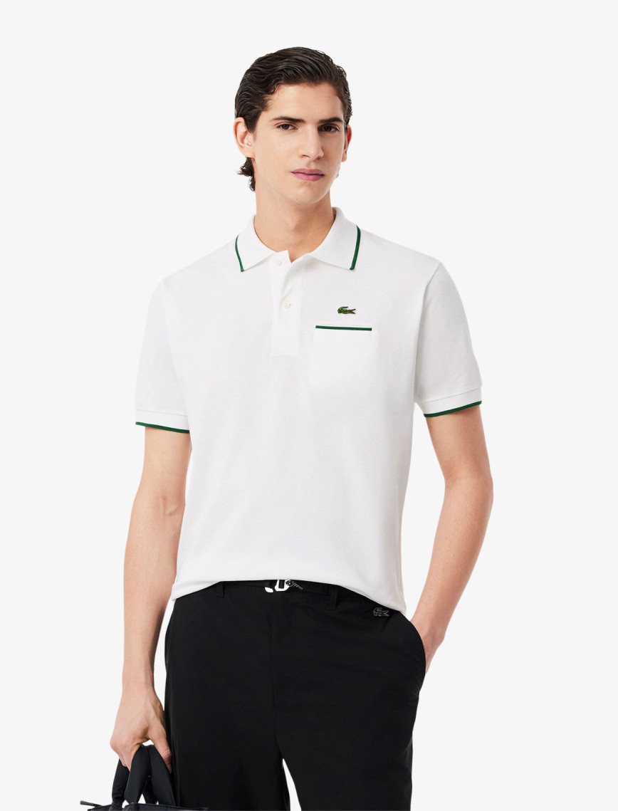 Lacoste L.12.12 Erkek Classic Fit Beyaz Polo
