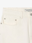 Lacoste Erkek Straight Fit Beyaz Jean Pantolon Lacoste Erkek Straight Fit Beyaz Jean Pantolon