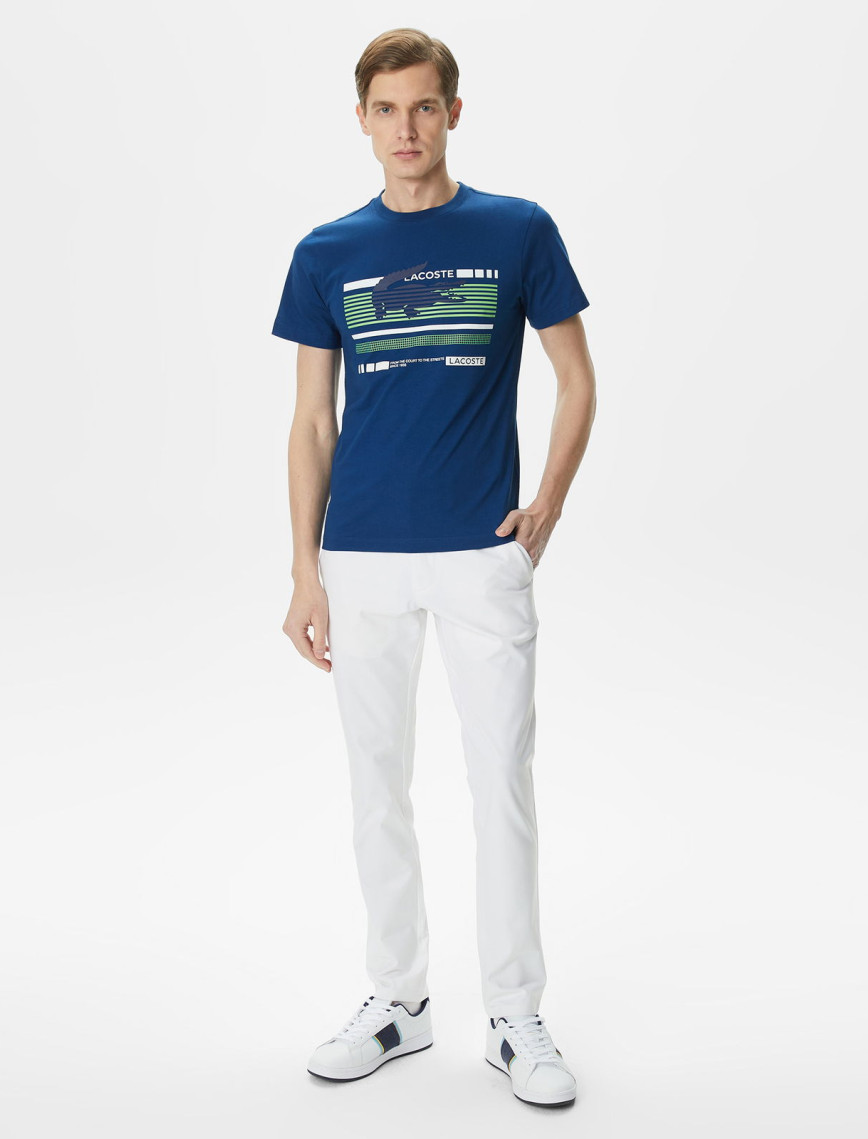 Lacoste Erkek Slim Fit Chino Yeşil Pantolon Lacoste Erkek Slim Fit Chino Yeşil Pantolon