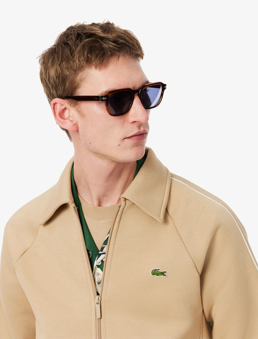 Lacoste Erkek Regular Fit Fermuarlı Bej Sweatshirt Lacoste Erkek Regular Fit Fermuarlı Bej Sweatshirt