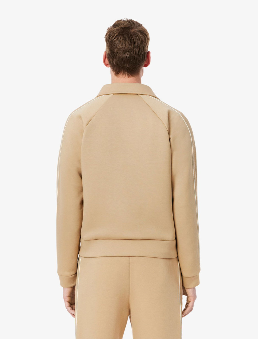 Lacoste Erkek Regular Fit Fermuarlı Bej Sweatshirt Lacoste Erkek Regular Fit Fermuarlı Bej Sweatshirt
