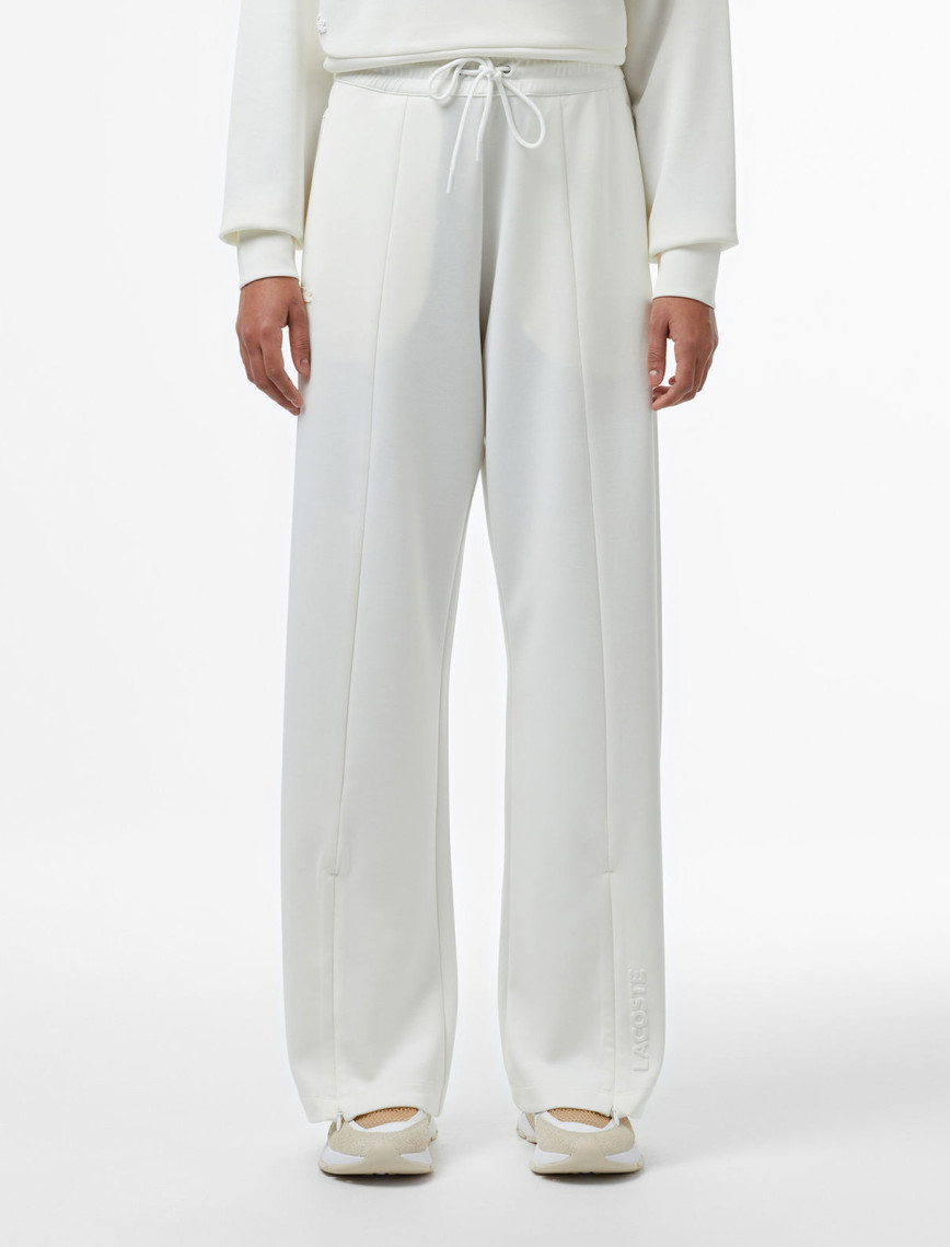 Lacoste Classic Kadın Loose Fit Beyaz Eşofman Altı Lacoste Classic Kadın Loose Fit Beyaz Eşofman Altı