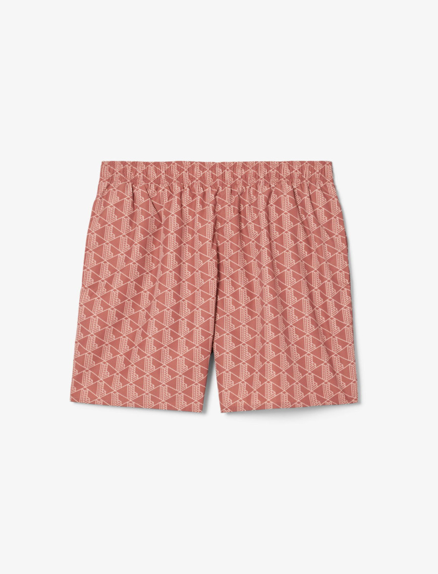 Lacoste Erkek Monogram Turuncu Mayo